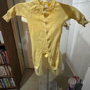 Tykes Yellow Kids One Piece EUC